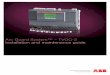Arc Guard System™ – TVOC-2 Installation and maintenance ... · 5 Installation and maintenance guide, Arc Guard System, TVOC-2 This is the installation and maintenance guide for
