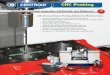 Part/Fixture Probing, Inspection, Positioning, and Alignment · CENTROID TM CNC Probing Part/Fixture Probing, Inspection, Positioning, and Alignment • Simple push button, menu-driven