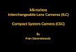 The Mirrorless Camera - DPCA - digitalphotoclub.netdigitalphotoclub.net/pdf/TechTalkMirrorlessCameraDec'16.pdf•2004 Affordable DSLR Body –Nikon D70 $999 ... –Leica M-mount lense