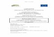 LEGATO ‐ FP7‐613551 LEGATO LEGumes for the Agriculture of TOmorrow Collaborative project Grant agreement no: 613551 SEVENTH FRAMEWORK PROGRAMME