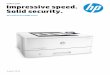 Product guide Impressive speed. Solid security.h20195. guide Impressive speed. Solid security. ... easy mobile printing,3 and essential security and manageability features. ... 8 USB