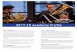2017-18 Academy Profile - Interlochen Arts Academyacademy.interlochen.org/sites/default/files/Academy-Profile-2017...2017-18 Academy Profile ... professional engagements with classical