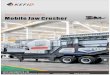 Mobile Jaw Crusher - Kefid Machinery Jaw Crusher.pdf · Mobile Jaw Crusher Reach new height with KEFID ... high efficiency and low cost project managing equipment. ... The stone crushing