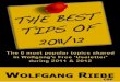 The Best Tips of 2011/12 Wolfgang Riebe - Amazon S3Best+Tips+of+2011:12.pdf · The Best Tips of 2011/12 Wolfgang Riebe ... unhappiness out there due to materialism taking control