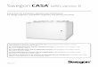 Swegon CASA W80, version B ventilation/Air handling units... · Instructions for installation, operation and maintenance For design engineers, installation engineers and service personnel