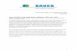 Press information for Agritechnica 2015 - bauer-at.com · Press information for Agritechnica 2015 Hannover, November 2015 ... between motor and pump, ... The BAUER Group exports to