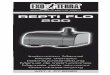 REPTI FLO 200 - Exo Terra · The Exo Terra Repti Flo 200 Circulation Pump is for indoor, ... The pump should be placed on a ﬂat level surface in clear, clean water