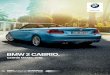 BMW CABRIO. · bmw efficientdynamics. niŽŠia spotreba. viac radosti zjazdy. radosť z jazdy bmw cabrio. cennÍk marec 