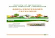 New Catalogue - Ministry of Agricultureagriculture.gov.gy/wp-content/uploads/2017/10/New-Catalogue.pdf · COCONUT OIL SUPPLIERS Guyana Ideal Life Pomeroon Oil Mills Inc. Hosororo