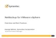 NetBackup for VMware vSphere - Veritas€¦ ·  · 2016-07-19•VMware Intelligent Policy ... Cisco / VMware / NetBackup Benchmark ... •Configure backup application for optimal