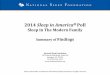 2014 Sleep in America Poll - National Sleep Foundation ... Sleep in America® Poll Sleep In The Modern Family Summary of Findings National Sleep Foundation 1010 North Glebe Road, Suite