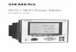 9510 / 9610 Power Meter - Industrial Manufacturing - Siemens€¦ ·  · 2009-08-109510 / 9610 Power Meter Installation Guide. 3 Standards Compliance CSA: ... 9510/9610 in situations
