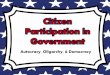 Autocracy, Oligarchy, & Democracy - Cobb Learning ·  · 2017-08-23•Citizens are involved in making decisions in their country. •In each country, the PEOPLE have different rights