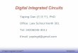 Digital Integrated Circuits - SJTUumji.sjtu.edu.cn/.../2013/07/40_VE312_Digital-Integrated-Circuits.pdf© Digital Integrated Circuits ... Digital circuits © Digital Integrated Circuits