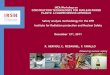 IAEA Workshop on CONSTRUCTION TECHNOLOGIES … · Safety analysis methodology for ... Technical Code for Civil works in which are defined ... Provisional list of inspections of elements
