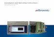 Installation and Operating Instructions - Altronic, LLCaltronicinc.com/pdf/engine-controls/epc-250_ioi_1-14.pdf · Installation and Operating Instructions Engine Performance Controller