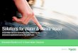 Solutions for Water and Wastewater - ADB Knowledgek-learn.adb.org/.../2017/04/201704-solutions-water-and-wastewater.pdf · Gutor Electrical Distribution ... • Offline / Theoretical