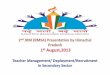 2nd JRM Teacher Management HP - rmsaindia.gov.inrmsaindia.gov.in/administrator/components/com_pdf/pdf/presentation... · Principals Govt. Colleges. ... Elementary Education 6th to