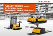 PALLET TRUCK SERIES STACKER SERIES TOWING ... Pedestrian Pallet Truck 1.5t PAW15T External Control System Emergency Switch Cover for Driving Wheel Charger Optimized Harness Layout