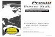 Power Stak - Cisco-Eagle OWNER’S MANUAL Page 2 POWER STAK This manual was current at the time of printing. To obtain the latest, most updated version, please con -