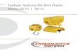 Festoon Systems for Wire Ropes Series 0210 | 0215 www ... · Cable Trolleys for Flat Cables Series 0215 Festoon Systems for Flat Cables on Ropes with Diameter 8-12 mm Towing trolley