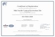 Certificate of Registration Mid South Central Extrusion Die of Registration ... Manufacturing of tooling for Aluminum Die Cast and Extrusion Industry. ... Mid South Central Extrusion