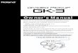 Roland GK-3 Before using this unit, carefully read the ... · Manual. ... the nearest Roland Service Center, or an authorized Roland ... Roland guarantees the GK-3 (and all included
