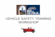 VEHICLE SAFETY TRAINING WORKSHOP - Saint … SAFETY TRAINING WORKSHOP. How many of you have children driving your personal car? • Does your child take safe driving of your car seriously?