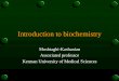 Moshtaghi-Kashanian Associated professor Kerman University of Medical Scienceslibvolume4.xyz/.../introductiontobiochemistrytutorial2.… ·  · 2014-11-18Introduction to biochemistry