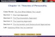 Chapter 14: Theories of Personality - We ??What are Freudâ€™s main stages of personality development? ... controversial personality theories. ... Theories of Personality