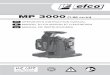 MP 3000 1.86 cu - Efco Power Equipment 3000_OM.pdfMP 3000 (1.86 cu.in) en 2 To correctly use the water pump and prevent accidents, do not start work without having first carefully