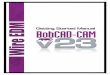 NOTE: The examples given in this manual ... - Software CAD CAM · 6 Thank you for your purchase of BobCAD-CAM Version 23. We at BobCAD-CAM, Inc. hope that it becomes an indispensible