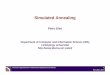 Simulated Annealing - IDA > Homezebpe83/heuristic/lectures/SA_lecture.pdf · Heuristic Algorithms for Combinatorial Optimization Problems Simulated Annealing 2 Petru Eles, 2010 Outline