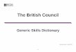The British Council · which describes the important skills and competencies needed to do a ... The British Council’s recruitment policy requires candidates applying ... revenue