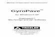 Manual of Operation and Instruction - Troxler Electronic …€¦ ·  · 2011-03-25Manual of Operation and Instruction GyroPave™ for Windows® XP Superpave™ Mix Design and QC