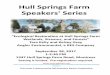Hull Springs Farm Speakers' Series - Longwood University · “Ecological Restoration at Hull Springs Farm. Wetlands, Streams, and Forests” Tara Kelly and Kelsey Gray. Angler Environmental,