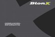 GEBRUIKERS- INFORMATIE - bluesphere.be · Beschrijving van het BionX SL aandrijfsysteem 1 G2 bedieningsconsole • Afneembaar • Verlicht LCD-display met indicatie van de batterijlaad-status