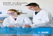 BASF en España Informe 2016 - BASF USA - Home 2016 Sesión del laboratorio educativo de BASF para estudiantes de secundaria (Teens’ Lab), en Tarragona Chemicals El segmento de Chemicals