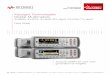 Keysight Technologies Digital Multimeters - dataTec · that enables a patented metrology-grade architecture. ... effectiveness of your lab or production ... than a typical sine wave