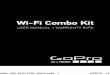 Wi-Fi Combo Kit - GoPro Official Website · Congratulations on your purchase of the Wi-Fi BacPac™ + Wi-Fi Remote Combo Kit. Now you can Wi-Fi enable your GoPro camera and control