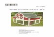 DUMOR RED BARN CHICKEN COOP - Tractor Supply … RED BARN CHICKEN COOP (66.73in. L x 60.24in. H x 50in. W) Distributed by: TRACTOR SUPPLY COMPANY ... Right run panel 1 pc 2 Left run