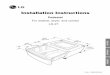 Installation Instructions - AJ Madison Instructions Pedestal For washer, dryer, and combo ... LG WILL NOT BE LIABLE FOR ANY CONSEQUENTIAL, ... INSTALACION DE LA LAVADORA …