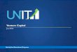 Venture Capital - UNIT€¢ Venture Capital firms were designated as Management and ... – Company which develops mining technology ... UBS, Macquarie Bank as 