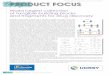 PRODUCT FOCUS - namiki-s.co.jp · PRODUCT FOCUS 16 chimica oggi/Chemistry Today customers ... Burger’s Medicinal Chemistry and Drug ... 2. High-Throughput Screening in Drug Discovery,