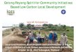 Gotong Royong Spirit for Community Initiatives … Royong Spirit for Community Initiatives Based Low Carbon Local Development Lala M. Kolopaking (Head of Center of Agriculture dan