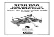 BUSH HOG hog® land maintenance repair parts manual model: rfm 60 rear finishing mower section: 83 2501griffinave.•selma,al36703 (334)8726261•(334)8742700