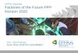 EFFRA Roadmap Factories of the Future PPP Horizon 2020 - Il futuro del... · Factories of the Future PPP Horizon 2020 ... co-evolution of products-processes-production systems or