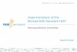 Implementation of the Revised IEEE Standard 1547 · Implementation of the Revised IEEE Standard 1547 . ... IEEE Standard for Interconnecting Distributed Resources ... standard 1547.1