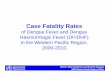 Case Fatality Rates - WHO Western Pacific Region€¦ ·  · 2012-05-14Case Fatality Rates of Dengue Fever and Dengue Haemorrhagic Fever (DF/DHF) in the Western Pacific Region, 2000-2010