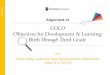 Objectives for Development & Learning: Birth Through Third ... · Assessment Alignment of WITH GOLD® Objectives for Development & Learning: Birth Through Third Grade